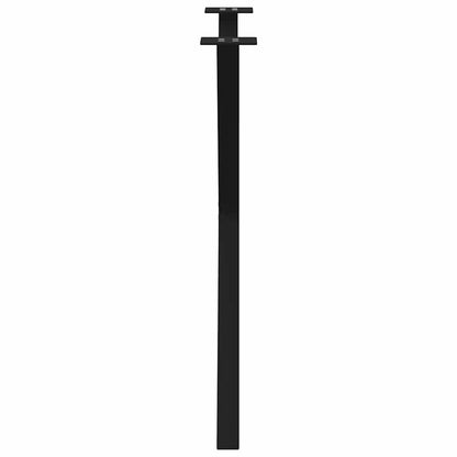 Dining Table Legs X-Shaped 2 Pcs 70X(72-73) Cm Steel