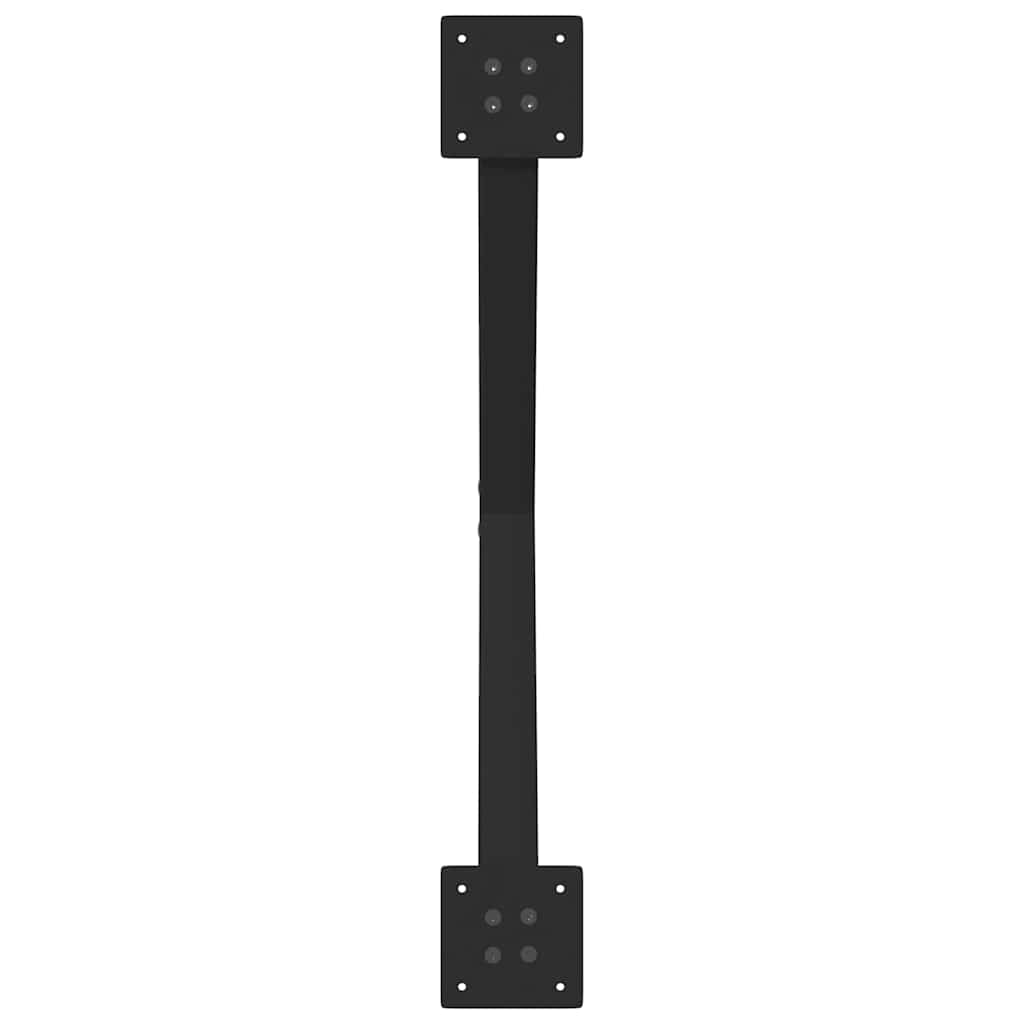 Dining Table Legs X-Shaped 2 Pcs 70X(72-73) Cm Steel