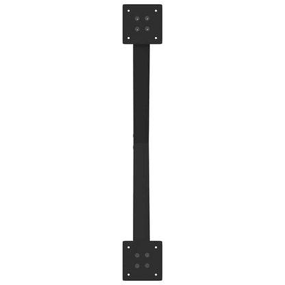 Dining Table Legs X-Shaped 2 Pcs 70X(72-73) Cm Steel