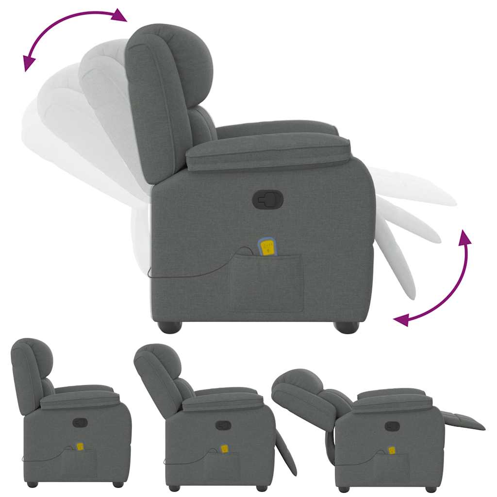 Massage Recliner Chair Fabric