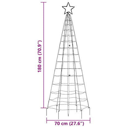 Led Christmas Tree With Spikes 220 Leds