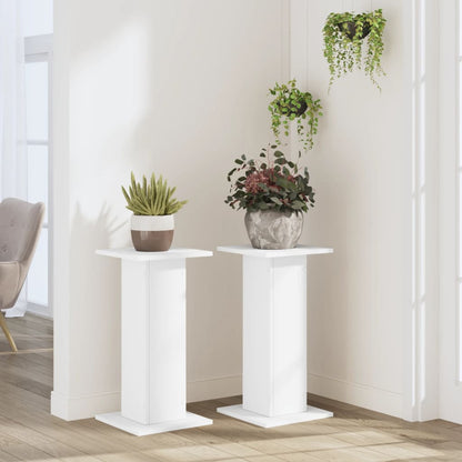 Plant Stands 2 Pcs Engineered Wood