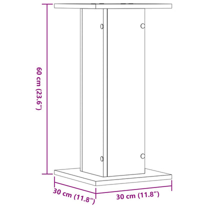 Plant Stands 2 Pcs Engineered Wood