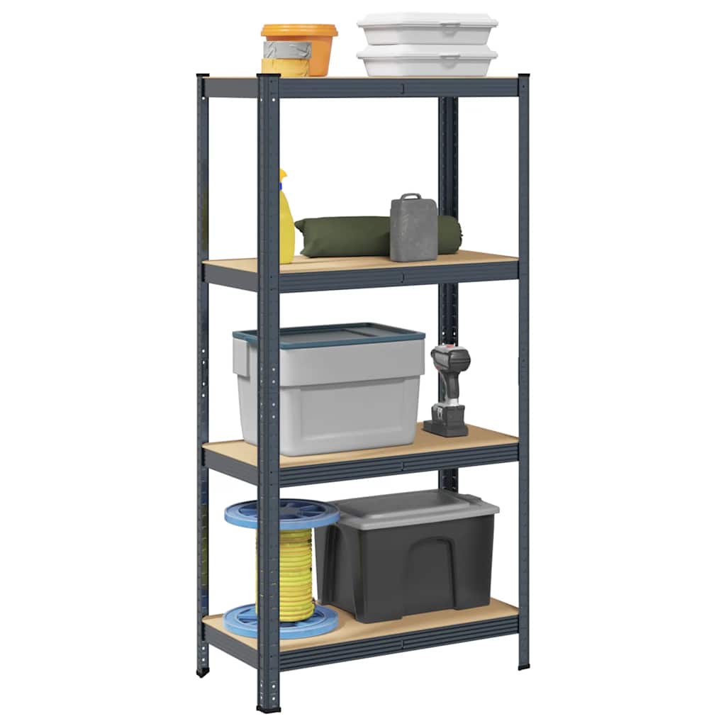 5-Layer Corner Shelf Steel&Engineered Wood