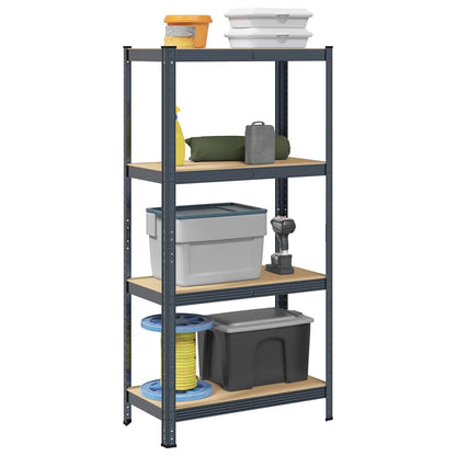 5-Layer Corner Shelf Steel&Engineered Wood