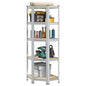 5-Layer Corner Shelf Steel&Engineered Wood
