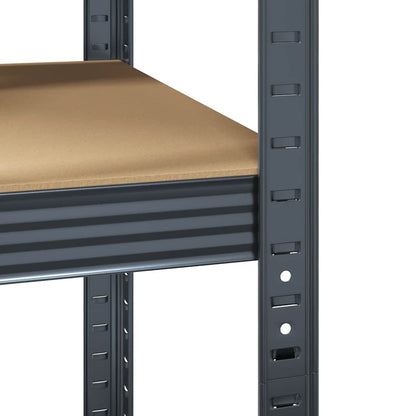 5-Layer Corner Shelf Steel&Engineered Wood