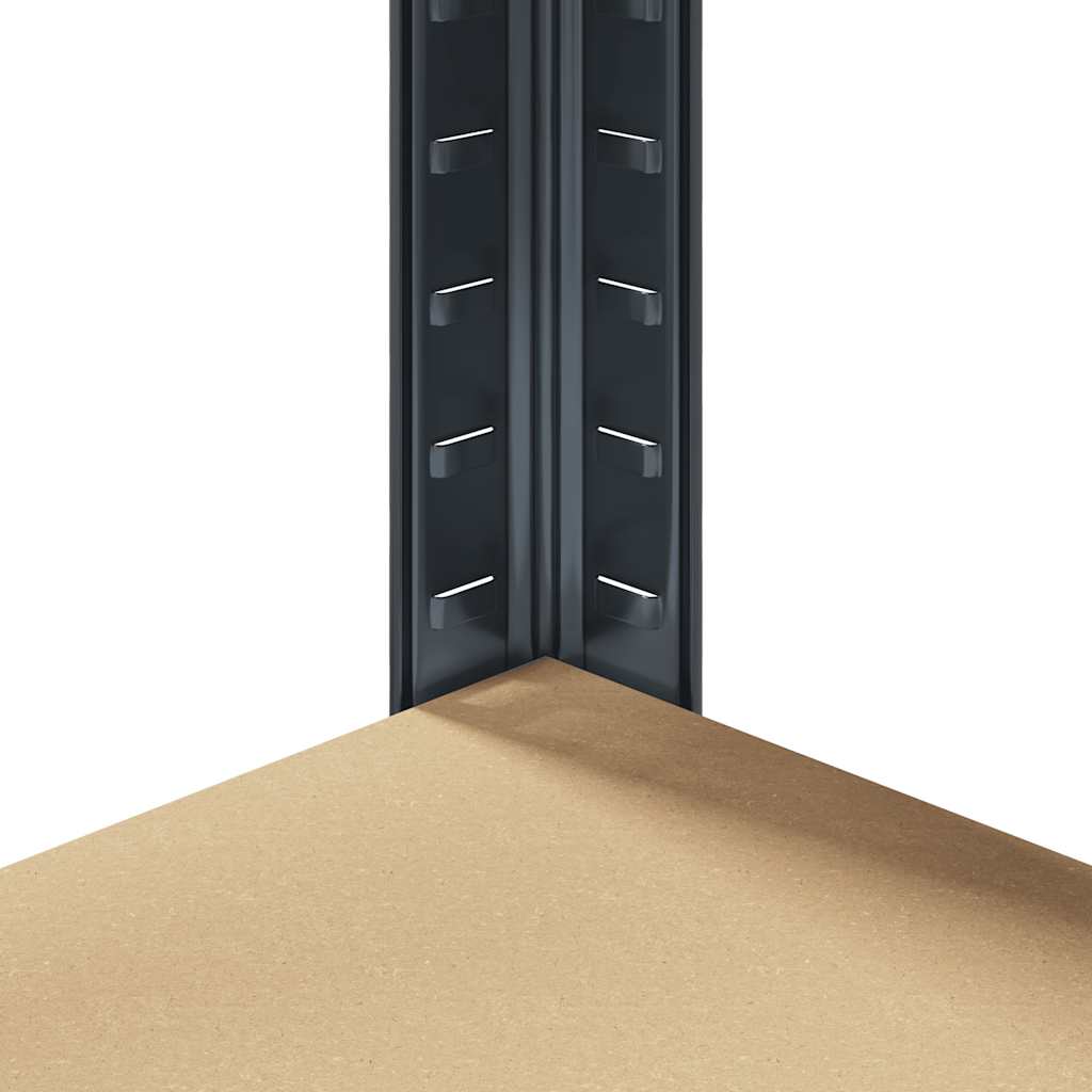 5-Layer Corner Shelf Steel&Engineered Wood