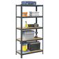 5-Layer Corner Shelf Steel&Engineered Wood