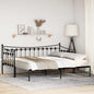 Daybed With Trundle Without Mattress 92X187 Cm Single Metal