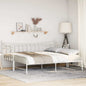 Daybed With Trundle Without Mattress 92X187 Cm Single Metal