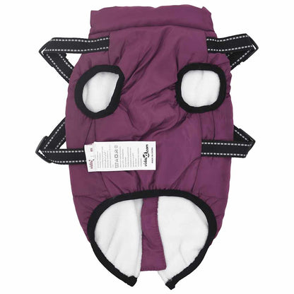 Dog Coat With Harness Waterproof Reflective S