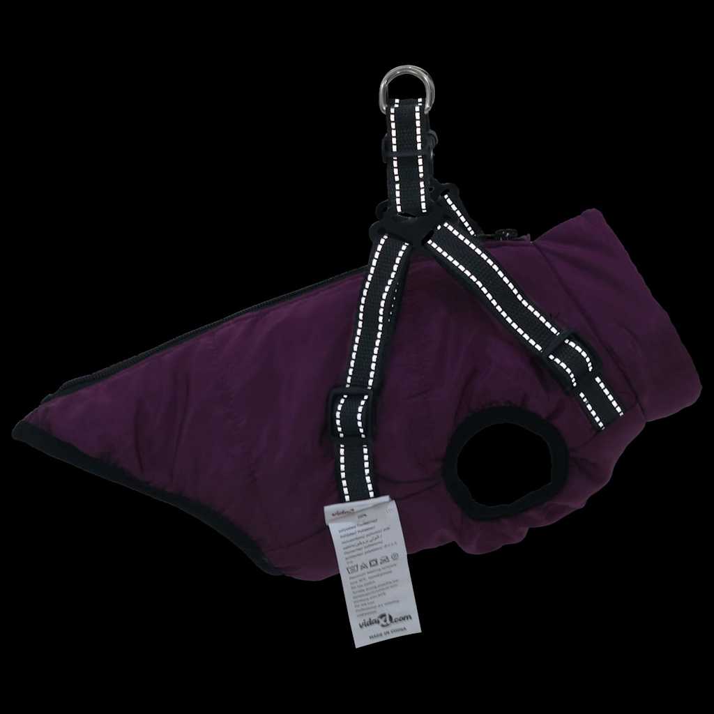 Dog Coat With Harness Waterproof Reflective S