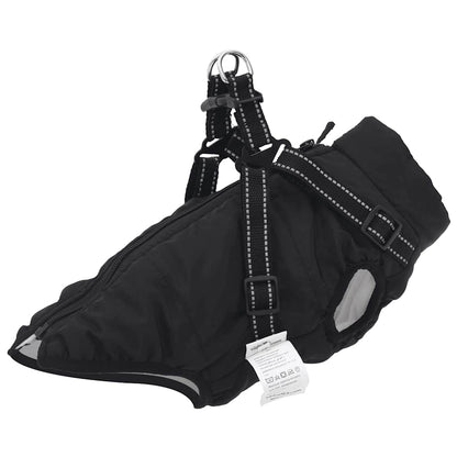 Dog Coat With Harness Waterproof Reflective S
