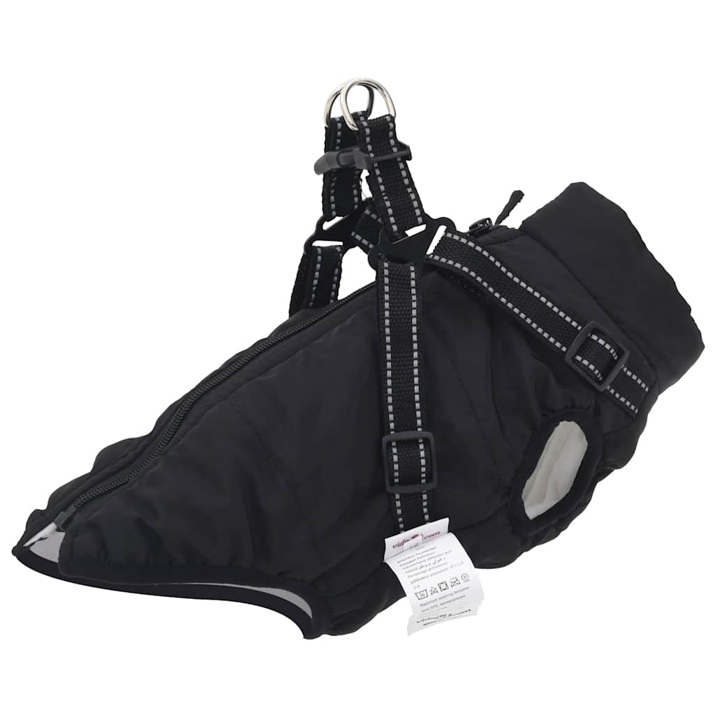 Dog Coat With Harness Waterproof Reflective S