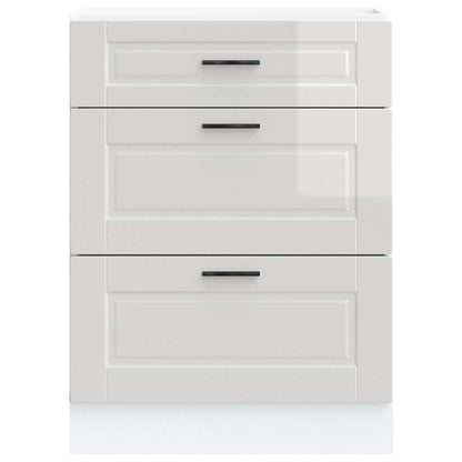 Kitchen Base Cabinet &quot;Porto&quot; Engineered Wood