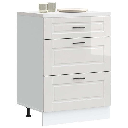 Kitchen Base Cabinet &quot;Porto&quot; Engineered Wood