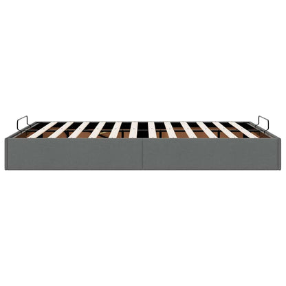 Ottoman Storage Bed Frame Without Mattress Double Fabric
