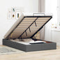 Ottoman Storage Bed Frame Without Mattress Double Fabric