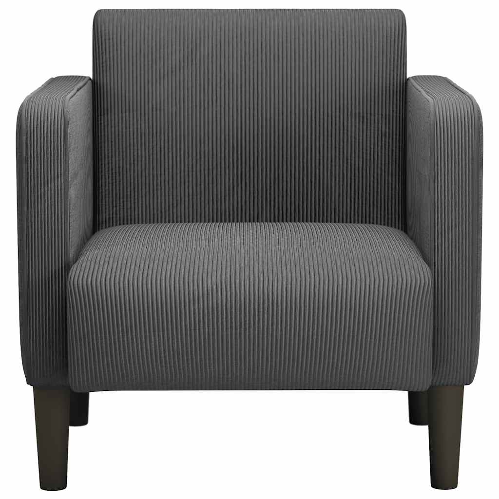 Sofa Chair With Armrests 54 Cm Corduroy Fabric