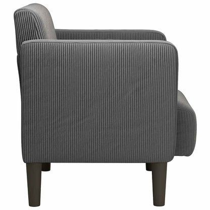 Sofa Chair With Armrests 54 Cm Corduroy Fabric