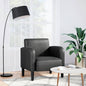 Sofa Chair With Armrests 54 Cm Faux Leather