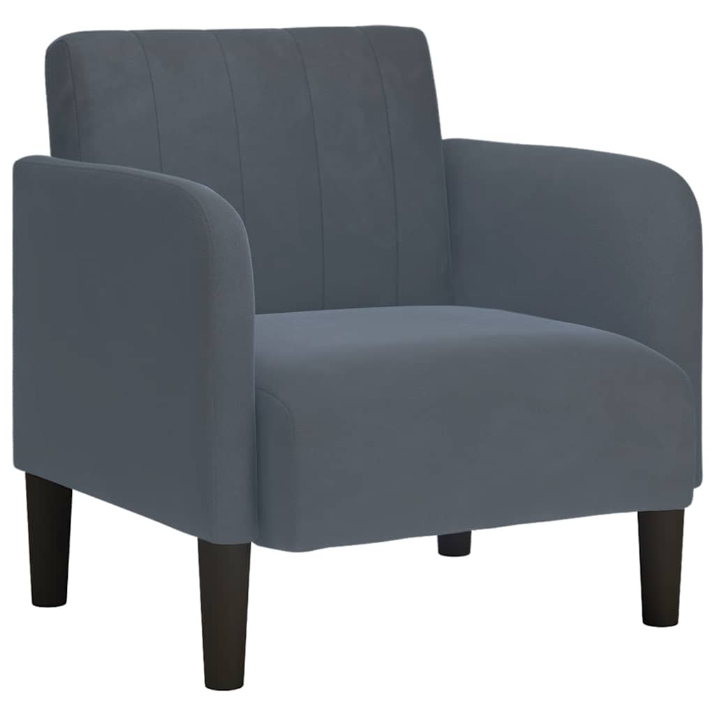 Sofa Chair With Armrests 54 Cm Velvet