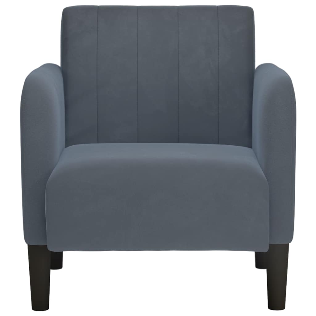 Sofa Chair With Armrests 54 Cm Velvet