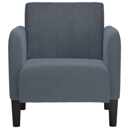 Sofa Chair With Armrests 54 Cm Velvet