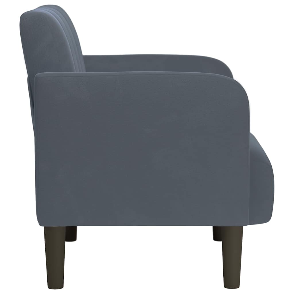Sofa Chair With Armrests 54 Cm Velvet