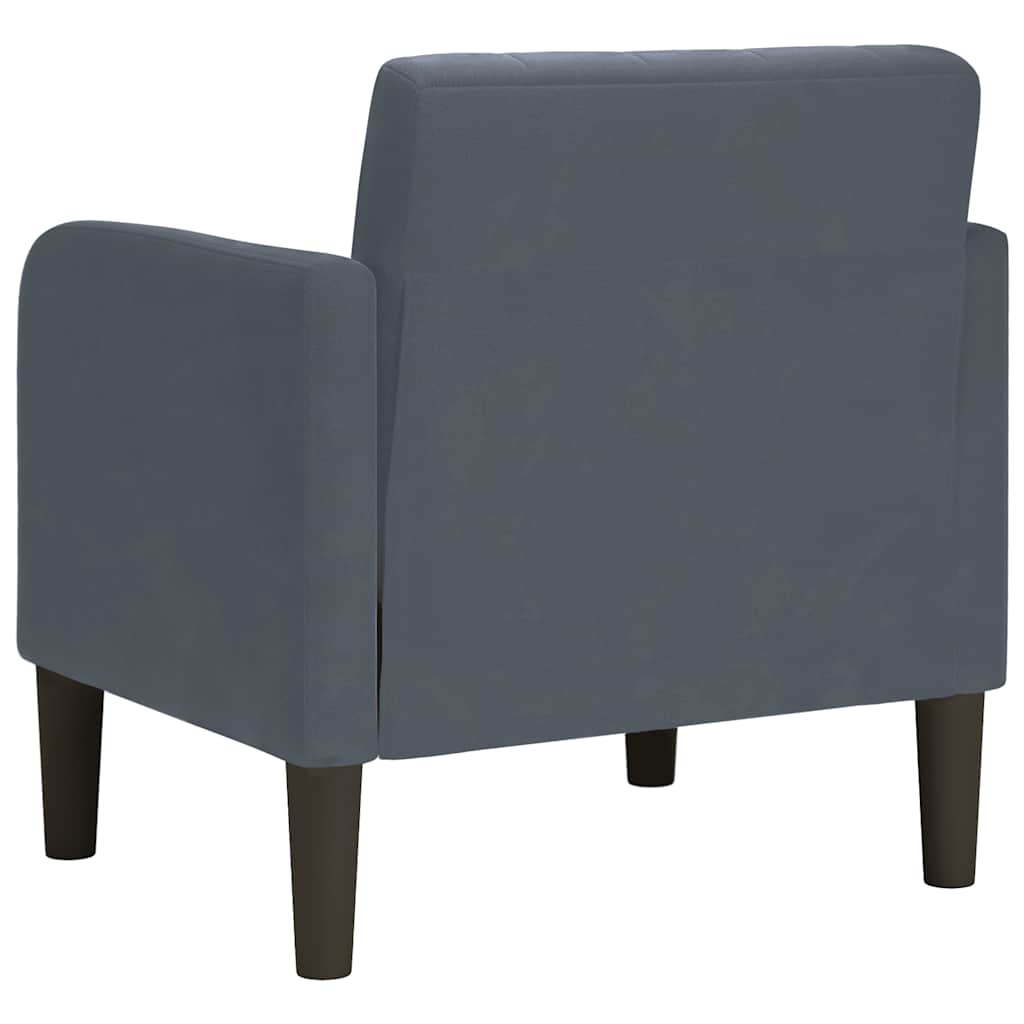 Sofa Chair With Armrests 54 Cm Velvet
