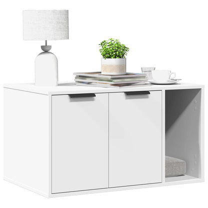 Cat Litter Box Enclosure Engineered Wood