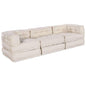 Modular Sofa Manual 2 Pcs 70 X 70 X 56 Cm Fabric