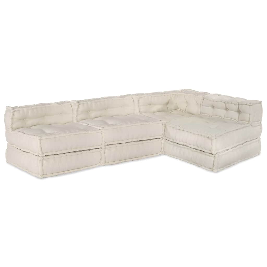 Modular Sofa Manual 2 Pcs 70 X 70 X 56 Cm Fabric