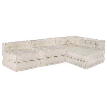 Modular Sofa Manual 2 Pcs 70 X 70 X 56 Cm Fabric