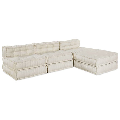 Modular Sofa Manual 2 Pcs 70 X 70 X 56 Cm Fabric