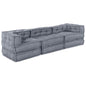 Modular Sofa Manual 2 Pcs 70 X 70 X 56 Cm Fabric
