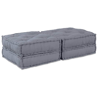 Modular Sofa Manual 2 Pcs 70 X 70 X 56 Cm Fabric