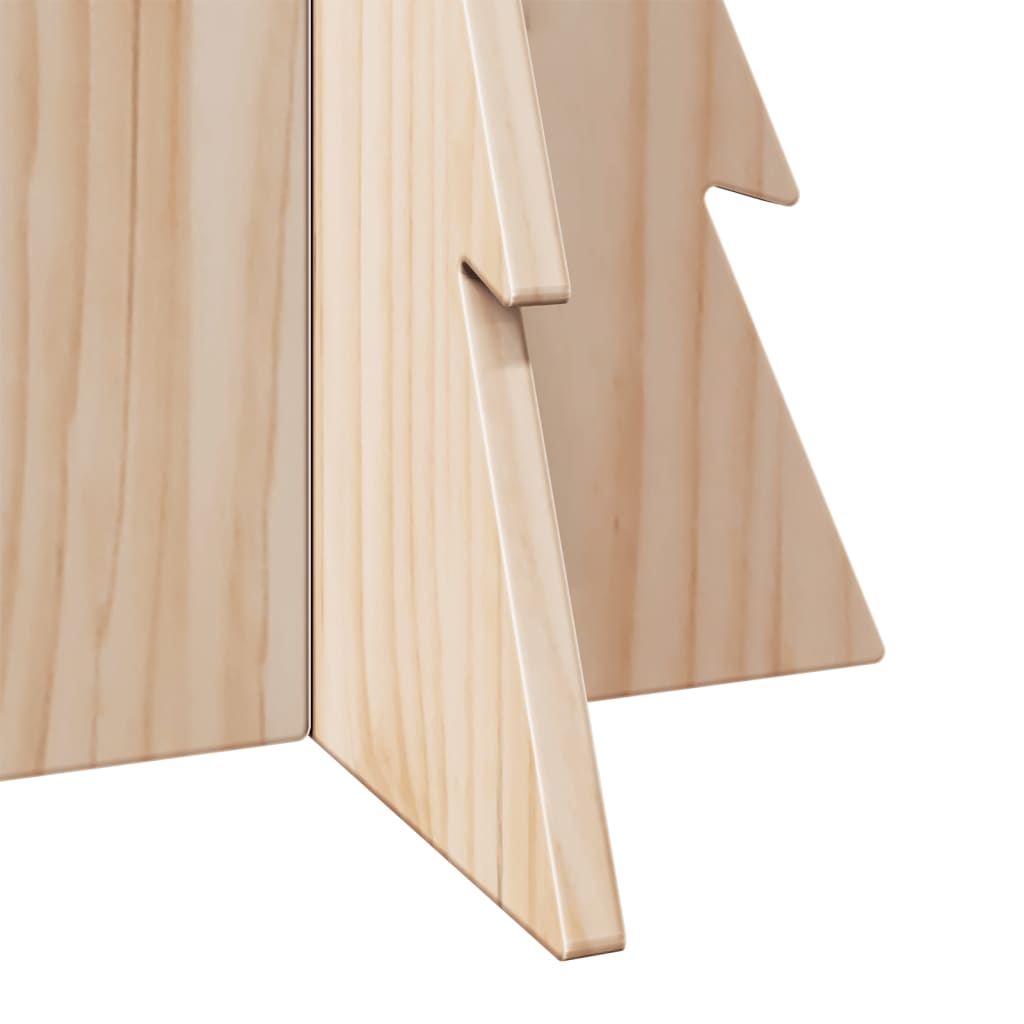 Wooden Christmas Tree For Decoration Solid Wood Pine