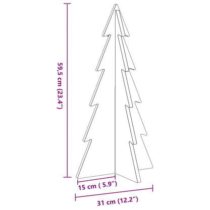 Wooden Christmas Tree For Decoration Solid Wood Pine