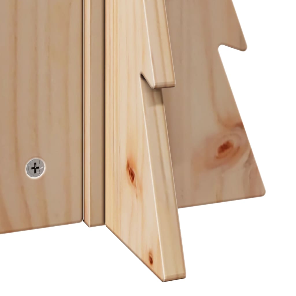 Wooden Christmas Tree For Decoration Solid Wood Pine