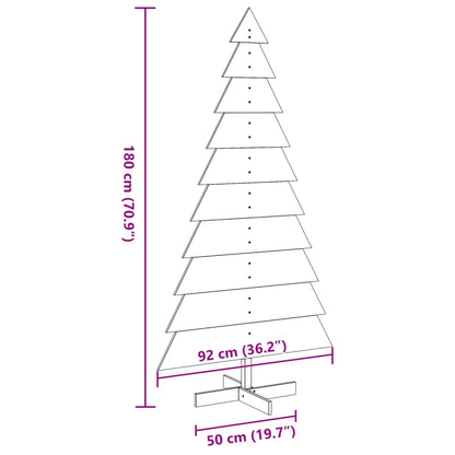 Wooden Christmas Tree For Decoration Solid Wood Pine