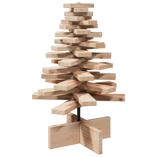 Wooden Christmas Tree For Decoration Solid Wood Pine