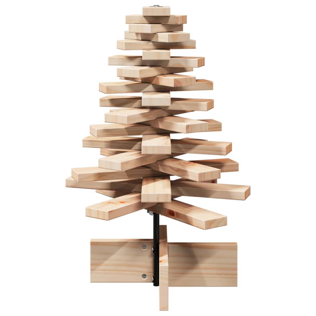 Wooden Christmas Tree For Decoration Solid Wood Pine