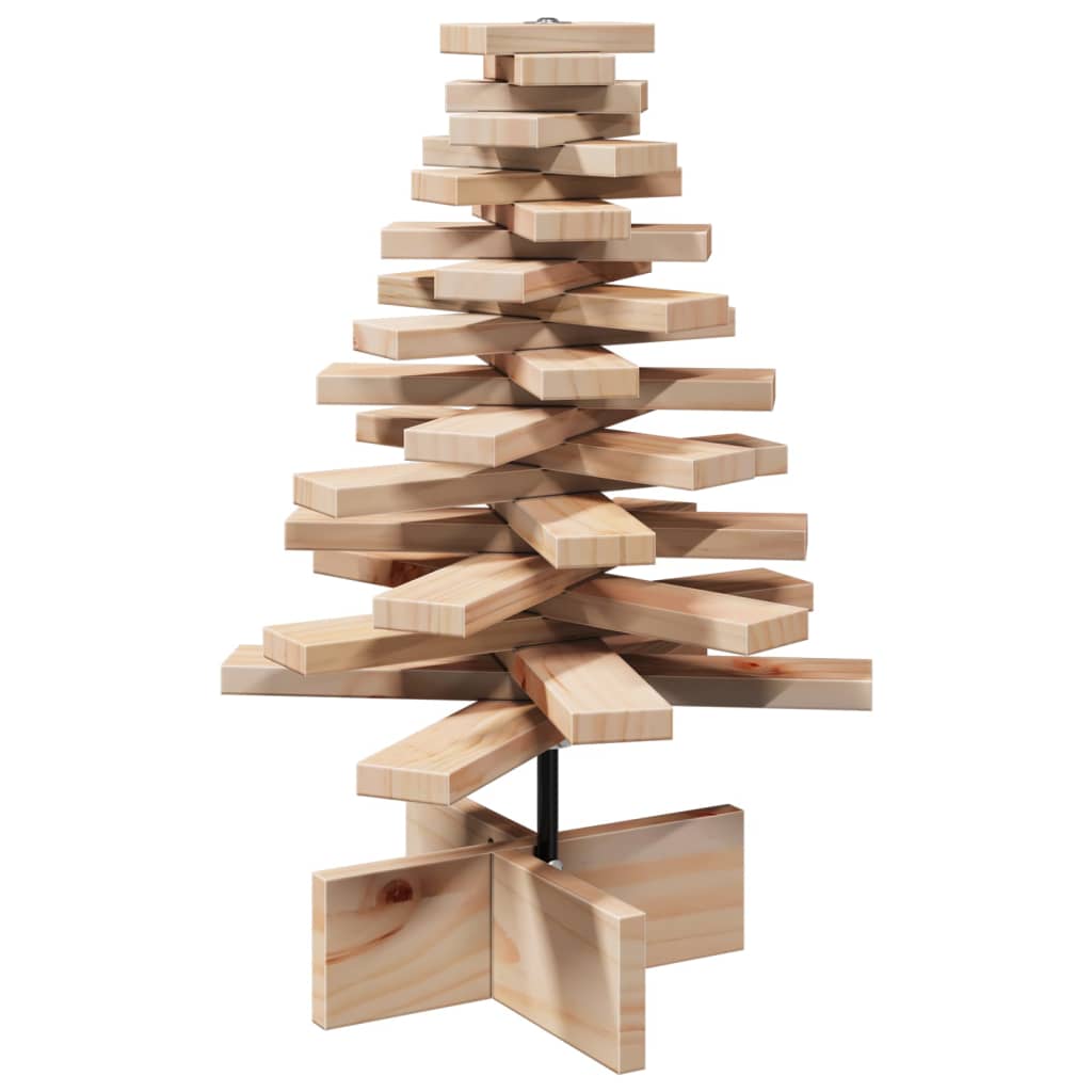 Wooden Christmas Tree For Decoration Solid Wood Pine
