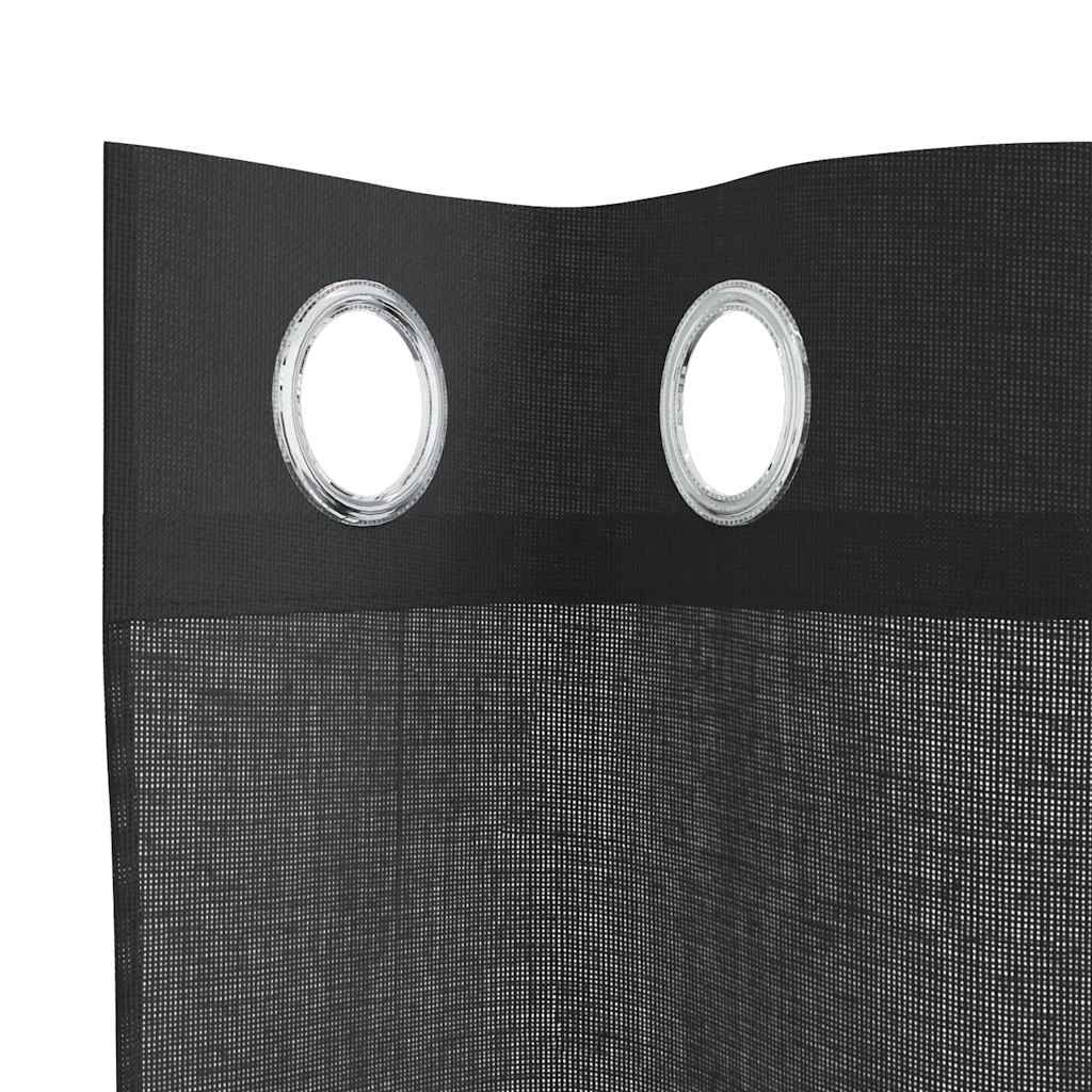 Voile Curtains 2 Pcs
