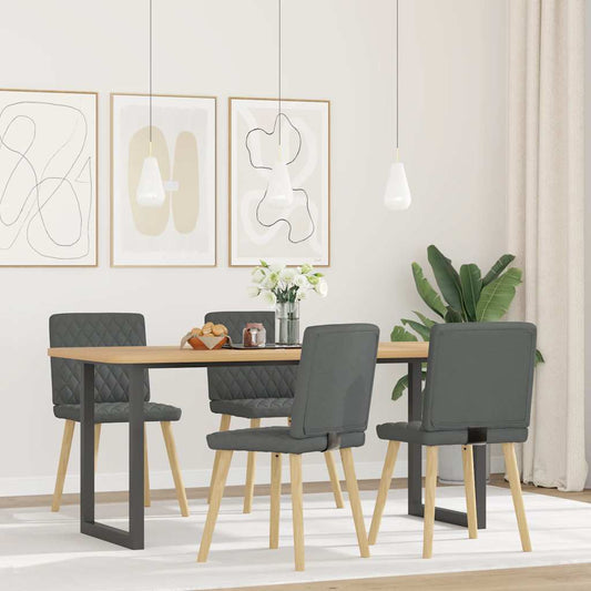 Dining Chairs 4 Pcs Fabric