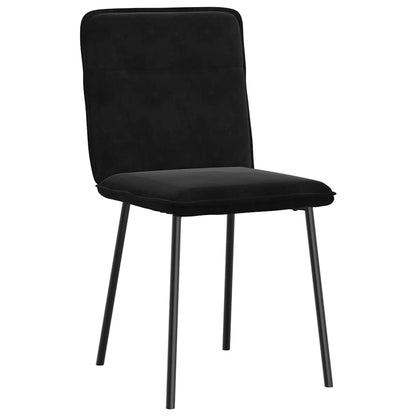 Dining Chairs 4 Pcs Velvet