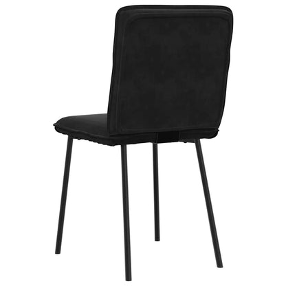 Dining Chairs 4 Pcs Velvet