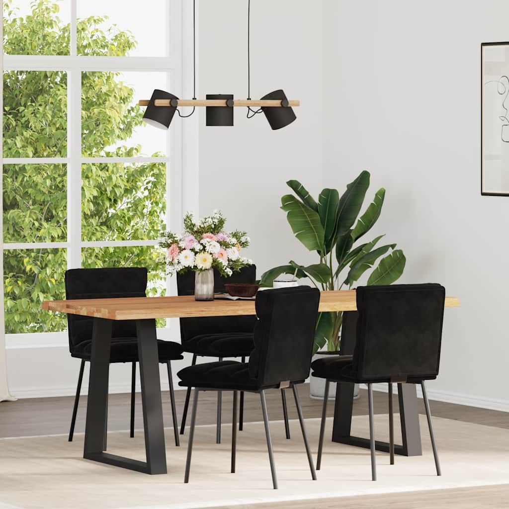Dining Chairs 6 Pcs Velvet